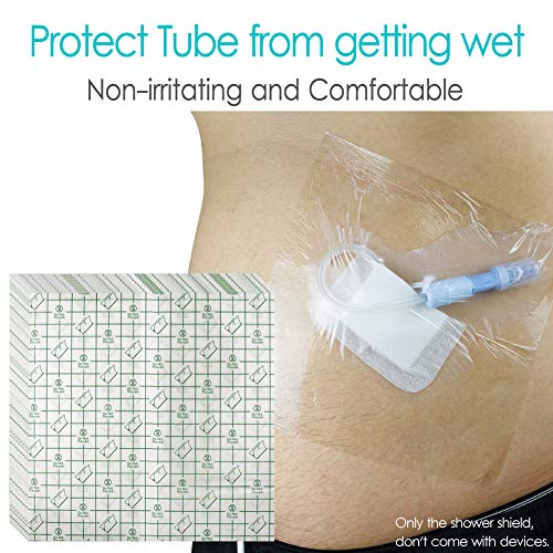 Waterproof Shower Cover Shields For Dialysis Port Picc Line Chest Catheter Pd Peritoneal Dialysis Chemo Port Feeding Tube Shower Protector #TOP2