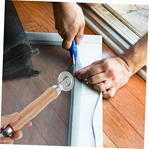 Kit profesional para instalar malla de ventana con rodillo miniatura 4