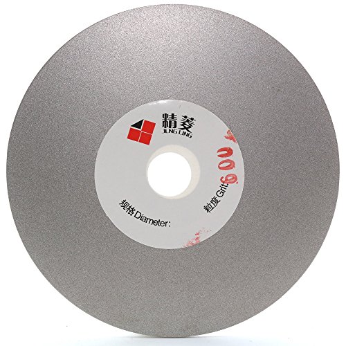 Jingling Diamond Flat Lap Disc Grinding Disk 4" Inch 100Mm Arbor 5/8 Grit 600 Fine #TOP8