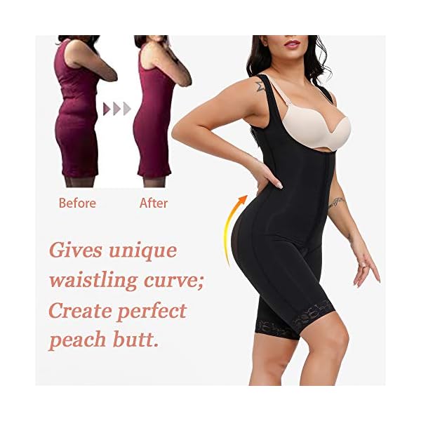 SPARSHINE-Shapewear-for-Women-Tummy-Control-Fajas-Colombianas-Body-Shaper-Open-Bust-Bodysuit-for-Women-Waist-Trainer SPARSHINE Fajas Colombianas Reductoras Moldeadoras Shapewear Body Shaper Tummy Control For Women