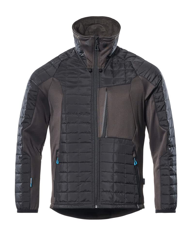 Mascot Black/Dark Anthracite 17115-318-0918 Advanced Lining Lightweight Water Repellent Jacket, Size L,