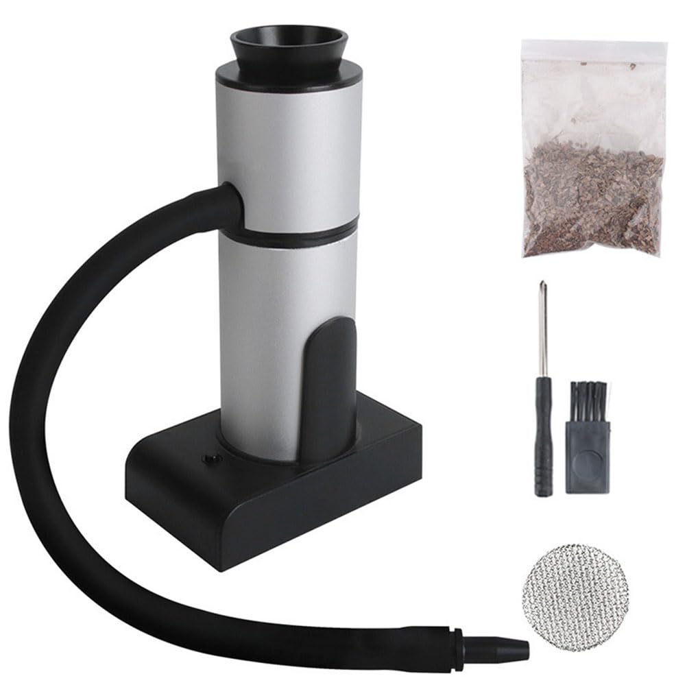 Kit Infusore Portatile per Fumo Freddo per Bevande Alimentari Affumicatore Portatile Professionale per Interni Ed Esterni per Chef o Barista, Include una Spazzola per Tubi per Segatura per