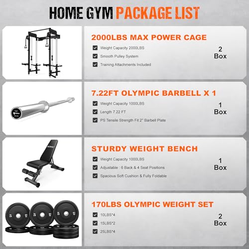 Image of WM3-V4 Folding Squat Rack, Wall Mounted Power Rack with Dual Independent Pulley System, Functional Trainer with 5 Adjustable Function Modes for Space Saving