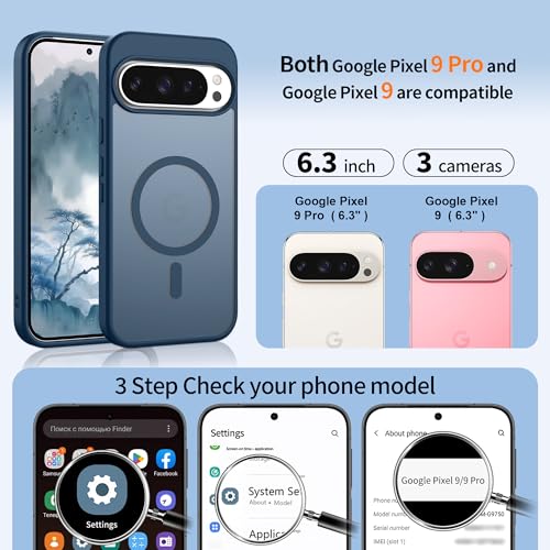 Coque Google Pixel 9 Pro robuste Magsafe et double protection écran - 2