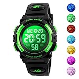 ❤ [Komfortabler Und Langlebiger] Importierte Japanische Citizen-Uhrwerk Und Batterie Werden In Sportuhren Verwendet. Diese Uhr Ist LäNger Als 3 Jahre Haltbar. Das Mitgelieferte Spezielle Silikonarmband Ist Superweich, Flexibel Und Langlebig Und Eignet Sich Hervorragend FüR Den TäGlichen Gebrauch