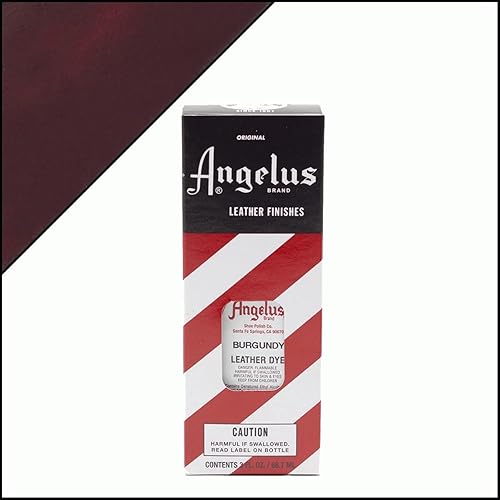 Miniatura 2 de Angelus Tinte para cuero Borgoña - 3 onzas