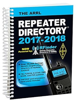 Spiral-bound The ARRL Repeater Directory 2017/2018 Edition Book
