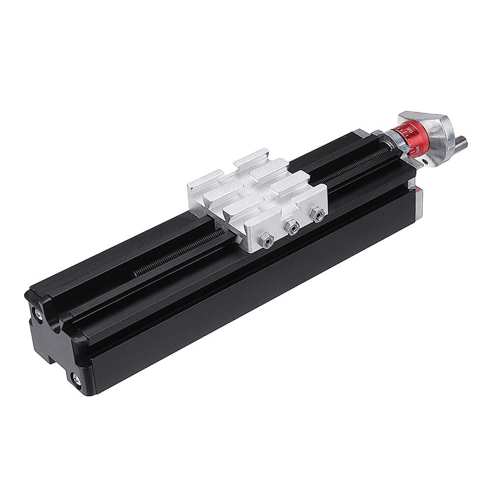 200Mm Metal Cross Slide Longitudinal Slide Block Z010M Para La Alimentación De Torno Seje De Alivio X/Y/Z