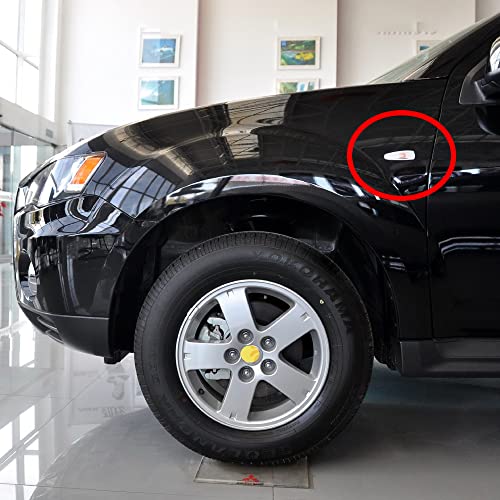 BATLAM 2 Peças Fender Luz Lateral Marcador Luz De Sinal De Turno Luz 8351A047 12V Para Mitsubishi La