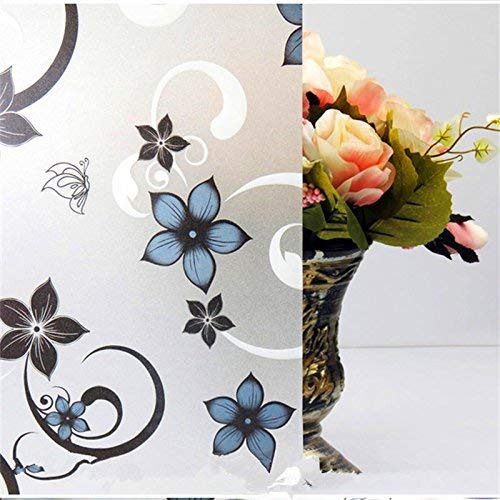 Buy SIA VENDORS® Frosted Window Glass Vinyl Film Privacy Decorative