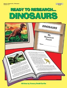 Paperback Ready to Research Dinosaurs Book