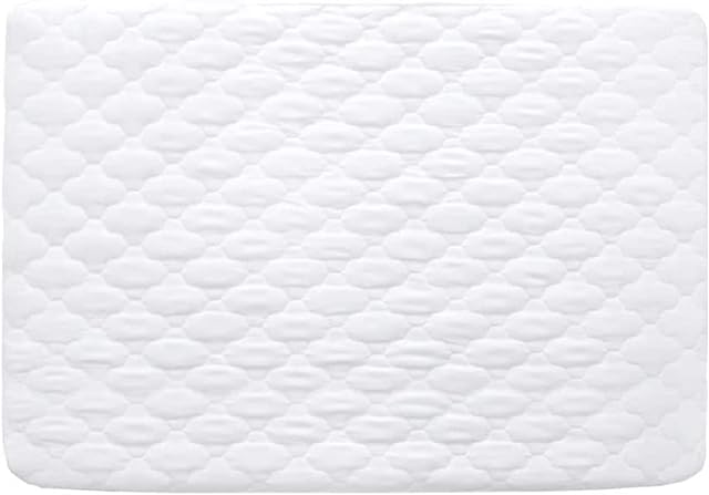 Waterproof Cot Mattress Protector Quilted Mattress Cover for Toddler Cot Bed 70x140cm