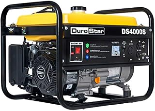 DuroStar DS4000S 4000 Watt Portable Recoil Start Gas Fuel Generator