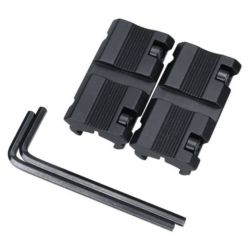 Rail convertisseur Weaver - Picatinny 11 mm vers 20 mm - Rails et