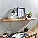 FineBuy Mensola da Muro 100 cm Legno Massello di Acacia con Bordo Albero | Libreria a Parete Cameretta | Ripiano Moderno Scaffale Sospeso