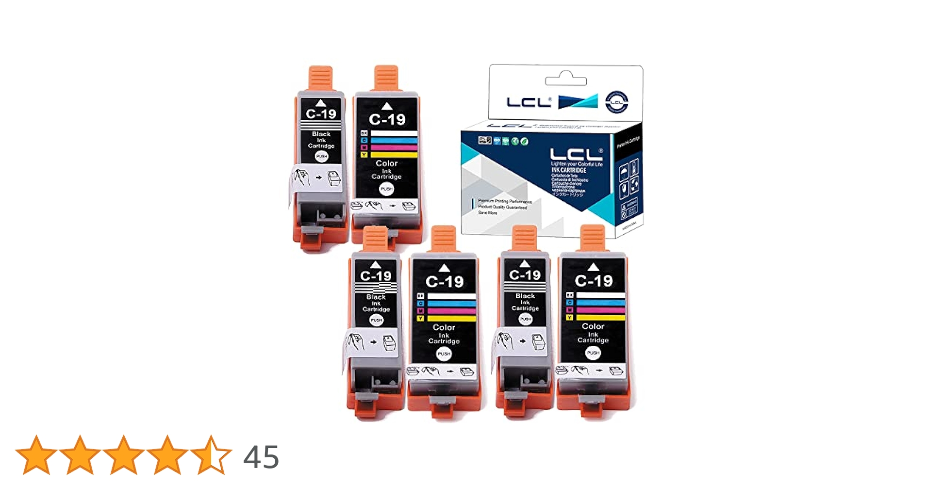 キャノン　プリンター用インク使用済み　インクカートリッジ　19個 純正品 Amazon.co.jp: キヤノン Canon 純正 インクカートリッジ BCI