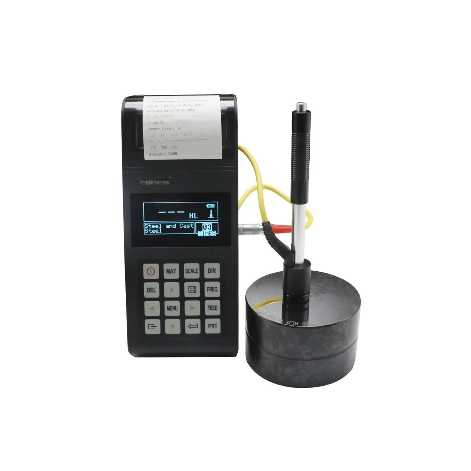 Hardness Tester Leeb Hardness Tester with Printer for Steel Materials Durometer Meter