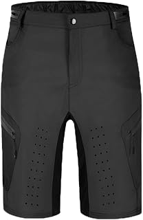 KOOKYY Zipper Pants Men Men's Shorts Quick-Drying Cycling Shorts Men's Pants