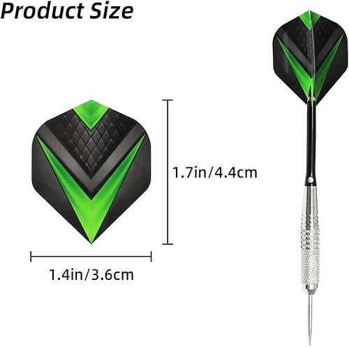 Miniatura 7 de Scott Edward Juego de accesorios de vuelo de dardos, herramienta perforadora de vuelos de dardos, mangas de aluminio para vuelos, protectores de