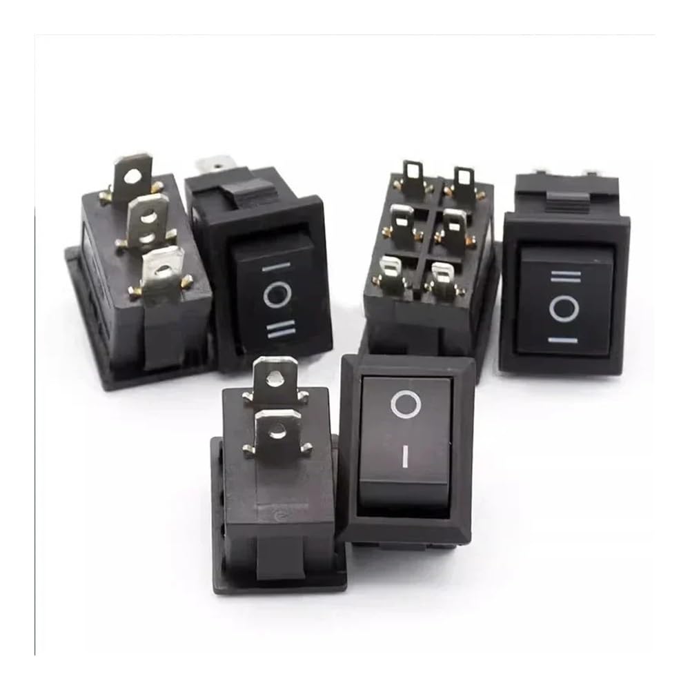 Interruttore manubrio motocicletta 100/500/2000 PZ 12 Modelli Serie 21 * 15mm 3/4/6 Pin Interruttori A Bilanciere Per Barche 6A/250VAC 10A/125V AC Con Interruttore Lampada