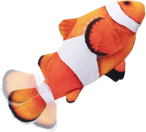 Electric Floppy Fish Cat Toy, Moving Cat Kicker Fish Toy