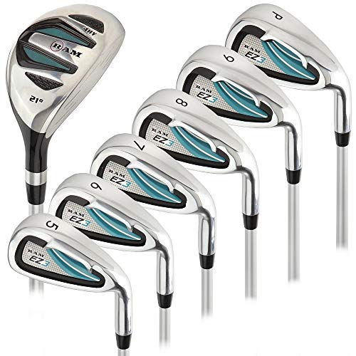 Ram Golf EZ3 Ladies Right Hand Iron Set 5-6-7-8-9-PW - Free Hybrid Included