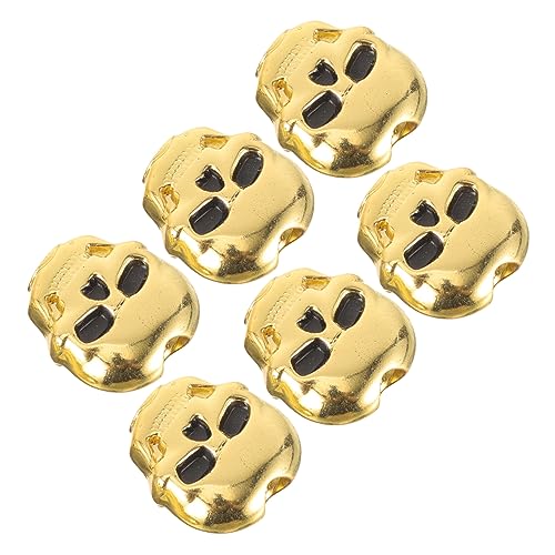 JEWEDECO 6juego Mangos De Afinación De Guitarra Tapas De Afinador Folk De De Afinación Calavera...