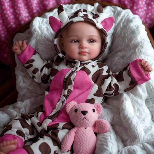BABESIDE Baby Dolls, 17inch Large Realistic Cute Soft Body Baby Doll Real Life Baby Dolls with Accessories for 3+ Year Old Girls Gifts, Pretend Play, Collection