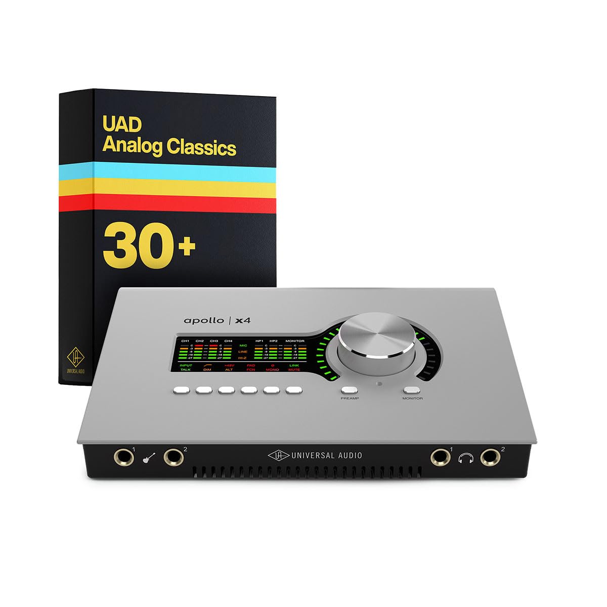 Amazon.com: Universal Audio Apollo x4 Gen 2 with UAD Analog