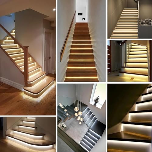 Image of Jackal 32 Channel Stair Light Controller with Motion Sensor, DC 12V /24V Smart Staircase Lighting, Sequential Lighting, Auto On /Off, 5 Modes Adjustable, Short Circuit Protection, DIY Installation Kit