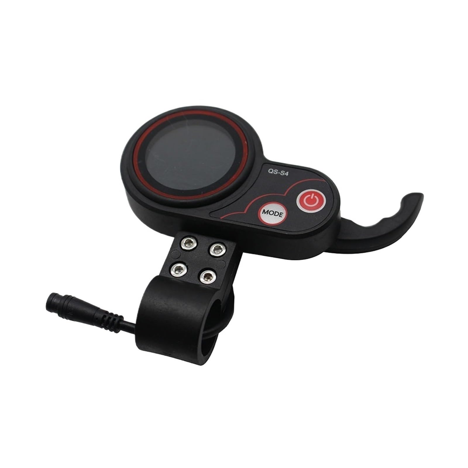 Accélérateur QS-S4 36V 48V 52V 60V 72V for Scooter électrique, Interrupteur de Vitesse au Pouce, écran LCD, for Zero Écran d'affichage pour Trottinette électrique