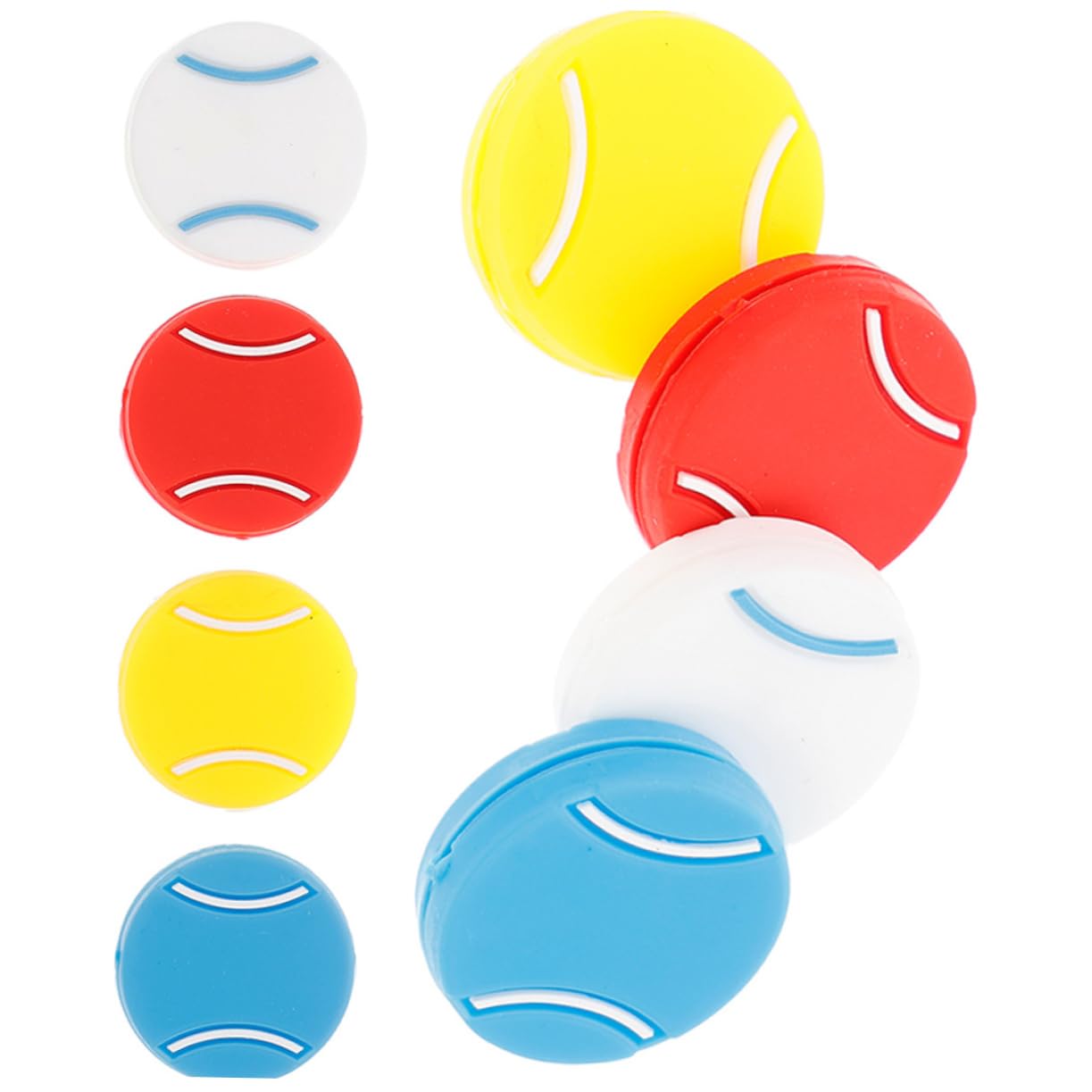 HANABASS Schläger Tennis Schläger Tennis Dämpfer Tennis Vibrationsdämpfer Tennis Gel Tennis Zubehör Dämpfer Dämpfer Tennis Tiny Shocks Absorber Silicon Silica Gel