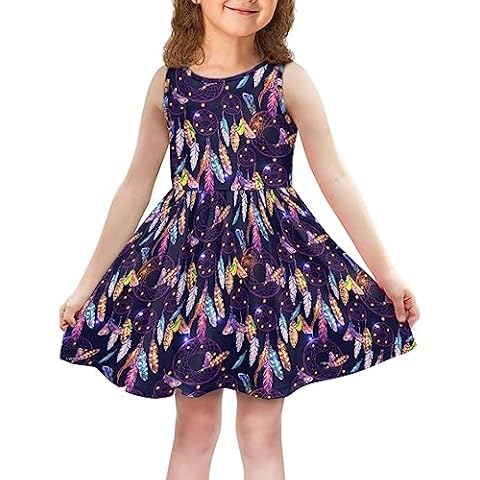 chaqlin Purple Feather A-Line Dress Cover
