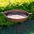 DREAMSOUL 38 Inch Tall Bird Bath with Stake, Vintage Copper Bird Bath for Outside Metal Freestanding Birdbath for Garden Yard Patio