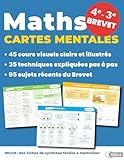  Maths CARTES MENTALES - 4e, 3e, Brevet 2025: Pour réussir facilement en maths au Brevet