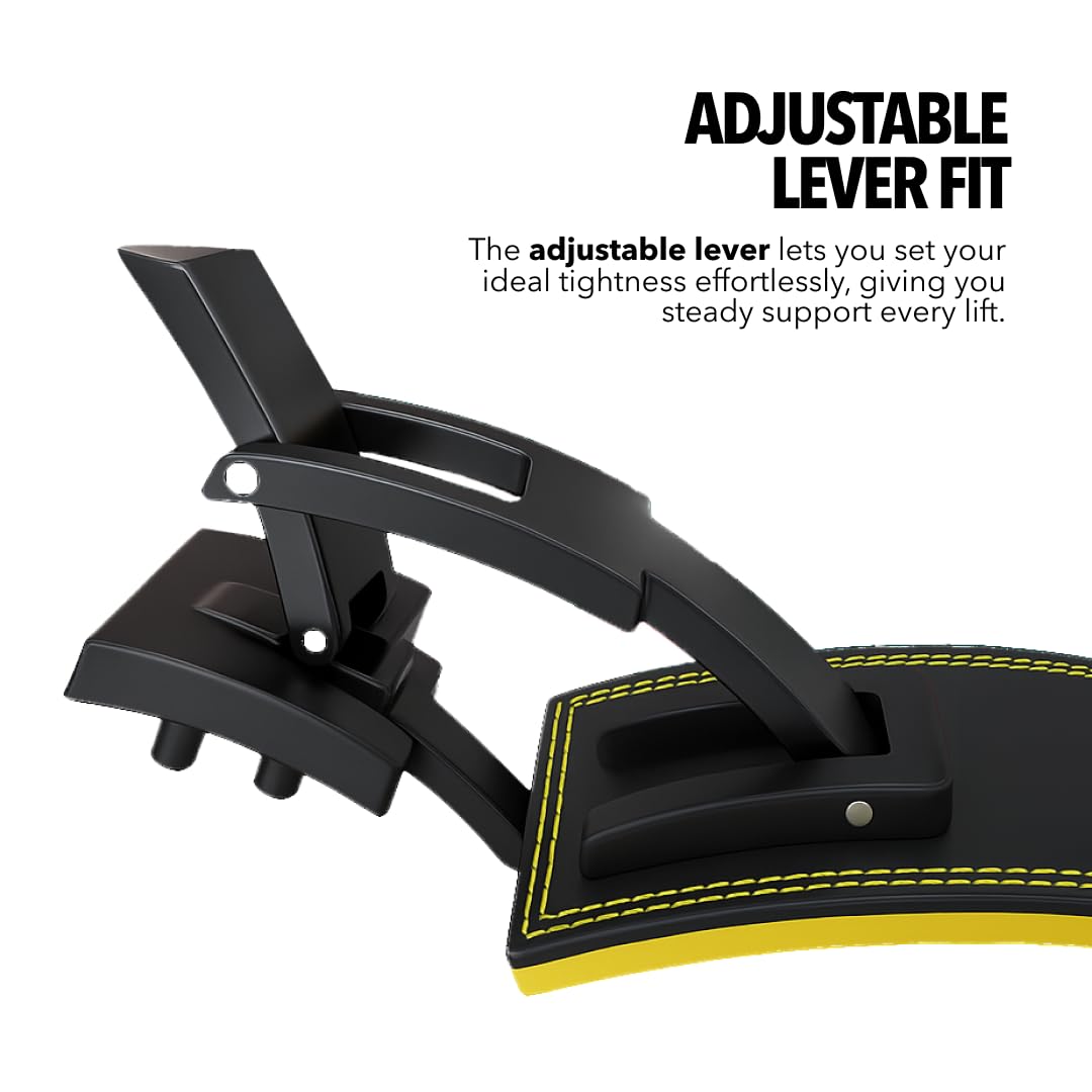 Boldfit Powerlifting Belt - Heavy Duty Support -6