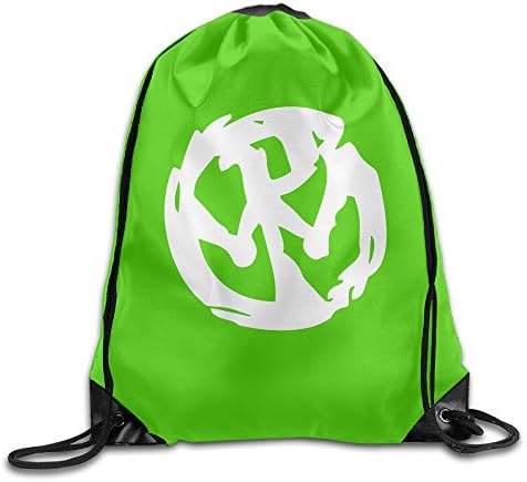 BYDHX Pennywise Band Logo Drawstring Backpack Bag White