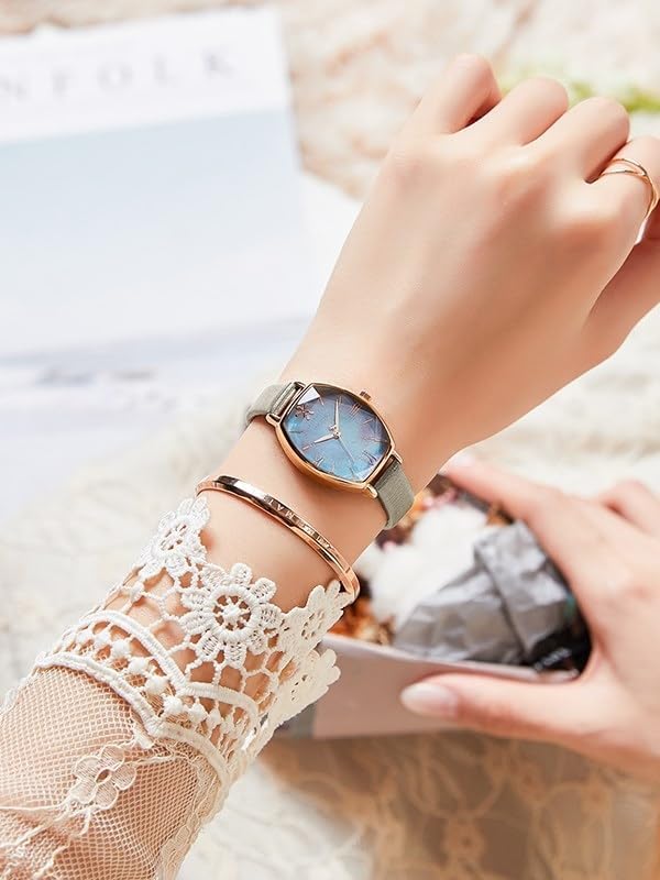 Valence Women's Watch with Genuine Leather Band, Classic Analog Dial, Water Resistant, Giftable Dress Watch for Women - Image 5