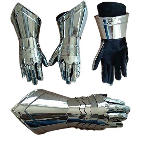 Nautical Replica Hub Medieval Knight Gauntlets Armor Steel Hand Gloves Pair