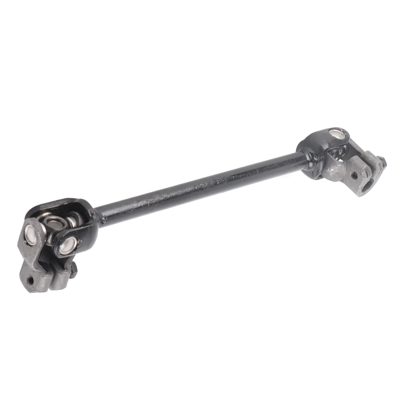 Yctze Columna de Dirección Eje Rack Nudillo 30T 375 Mm Aleación de Acero para 110 125 150CC DIY Go Kart Quad ATV Columna de Dirección Eje Rack Nudillo 30T 375 Mm Aleación de