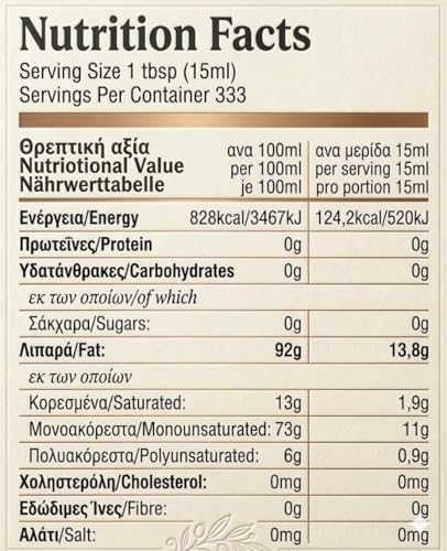 Aceite de Oliva Extra Virgen Melissakis Family Lata 5 L miniatura 2