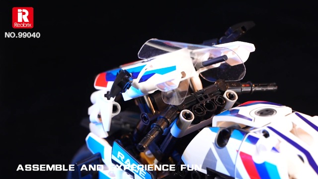 Amazon.com: Reobrix Motorcycle 1000 RR Technic Building Set for