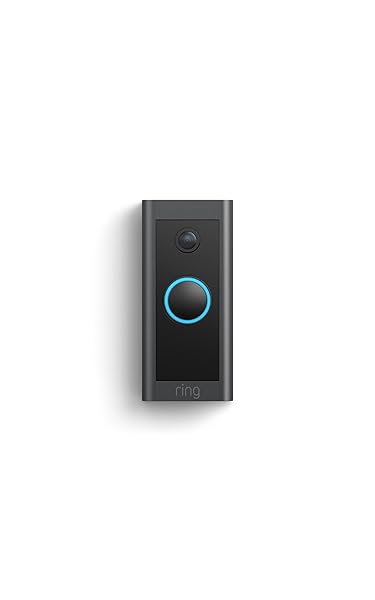 Ring Video Wired Doorbell (newest model), Home or business security, Two-Way Talk, advanced motion detection, HD camera and real-time alerts to monitor your front door (wiring required)