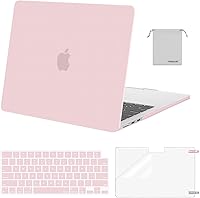 Vista 35 de MOSISO Funda compatible con MacBook Air de 13 pulgadas 2025 2024 2023 2022 M4 A3240 M3 A3113 M2 A2681, carcasa rígida de plástico, cubierta