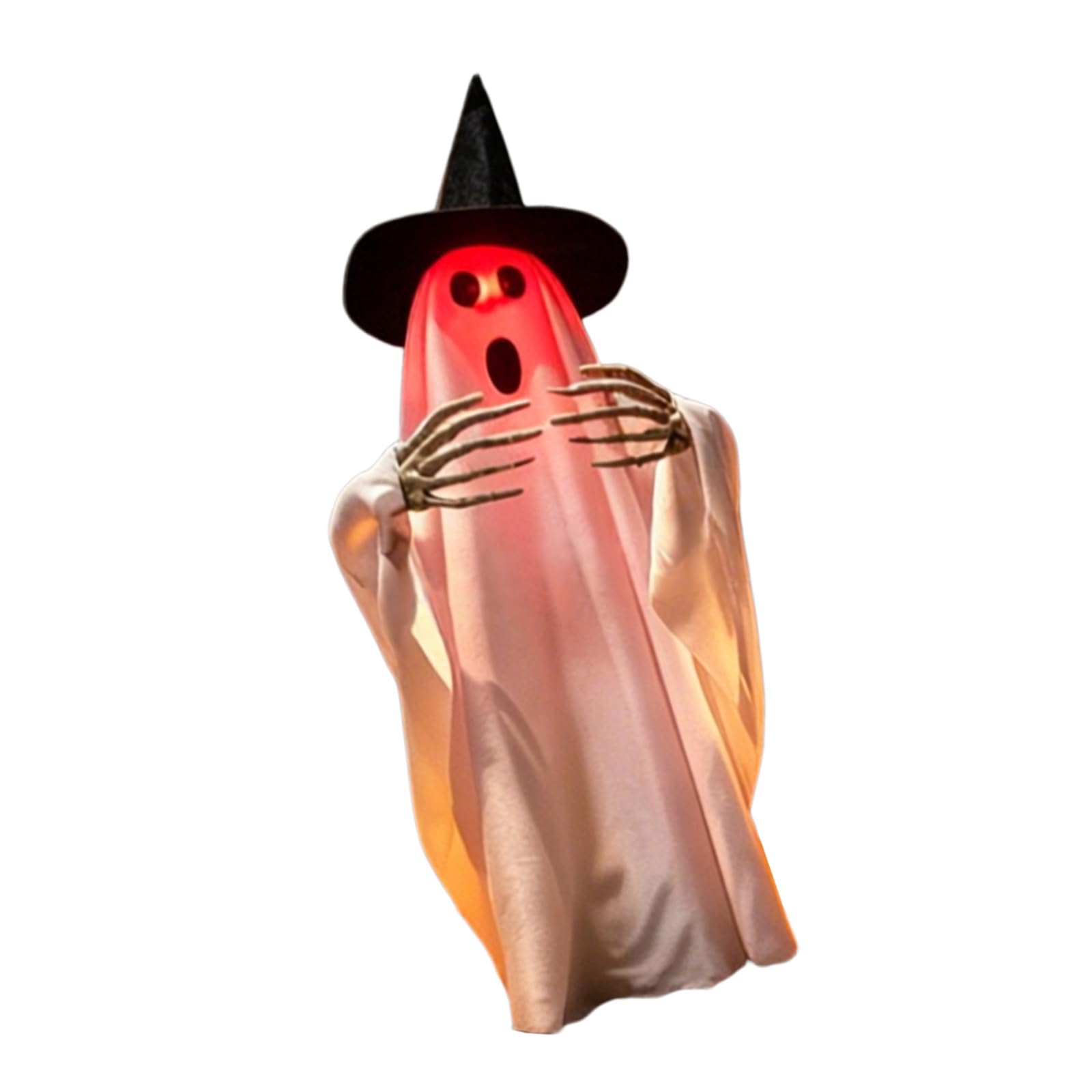 carotoe Interactive Halloween Decoration Specters with Walking Rotating and Lighting Features Animated Halloween Props for Scary Fun Specters Decoration