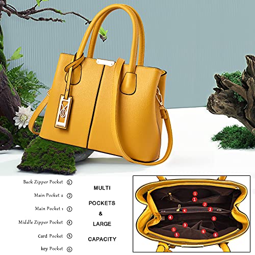 Image of COCIFER Women Top Handle Satchel Handbags Shoulder Bag Tote Purse Messenger Bags