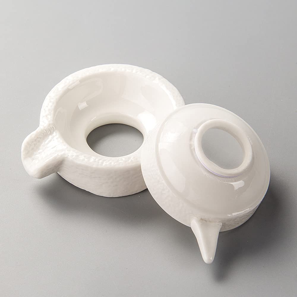 Colador de té de cerámica, Filtro for Hojas Sueltas, infusores de té, colador de té, Juego de té, Accesorios de té, Filtro de café, Juegos de té, Herramienta