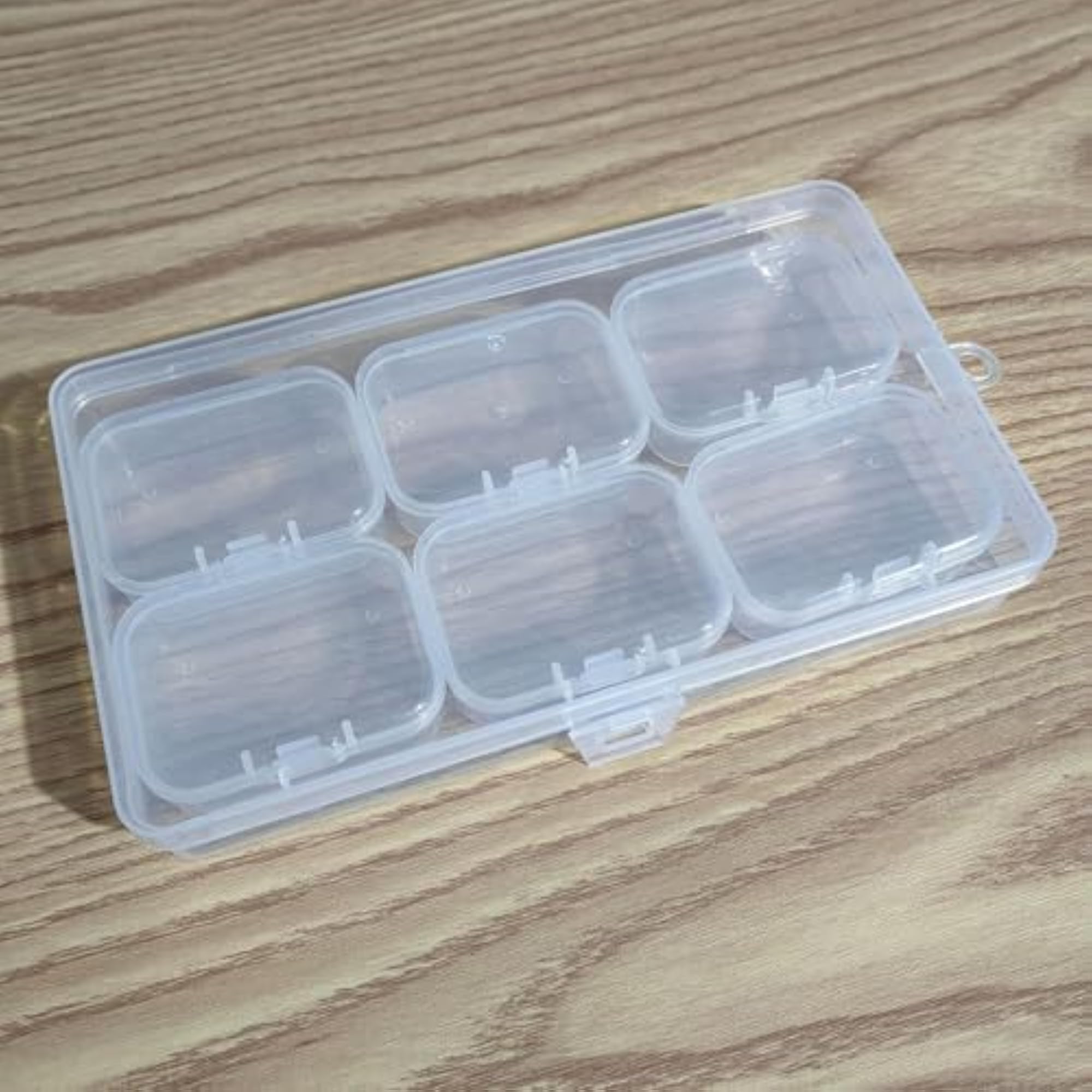 Rectangular Jewelry Beads Organizer Storage Box