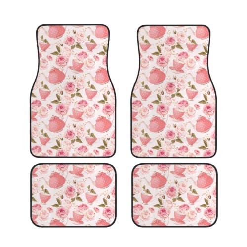 Evita resbalones con las alfombrillas antideslizantes de neopreno estilo tazas de té