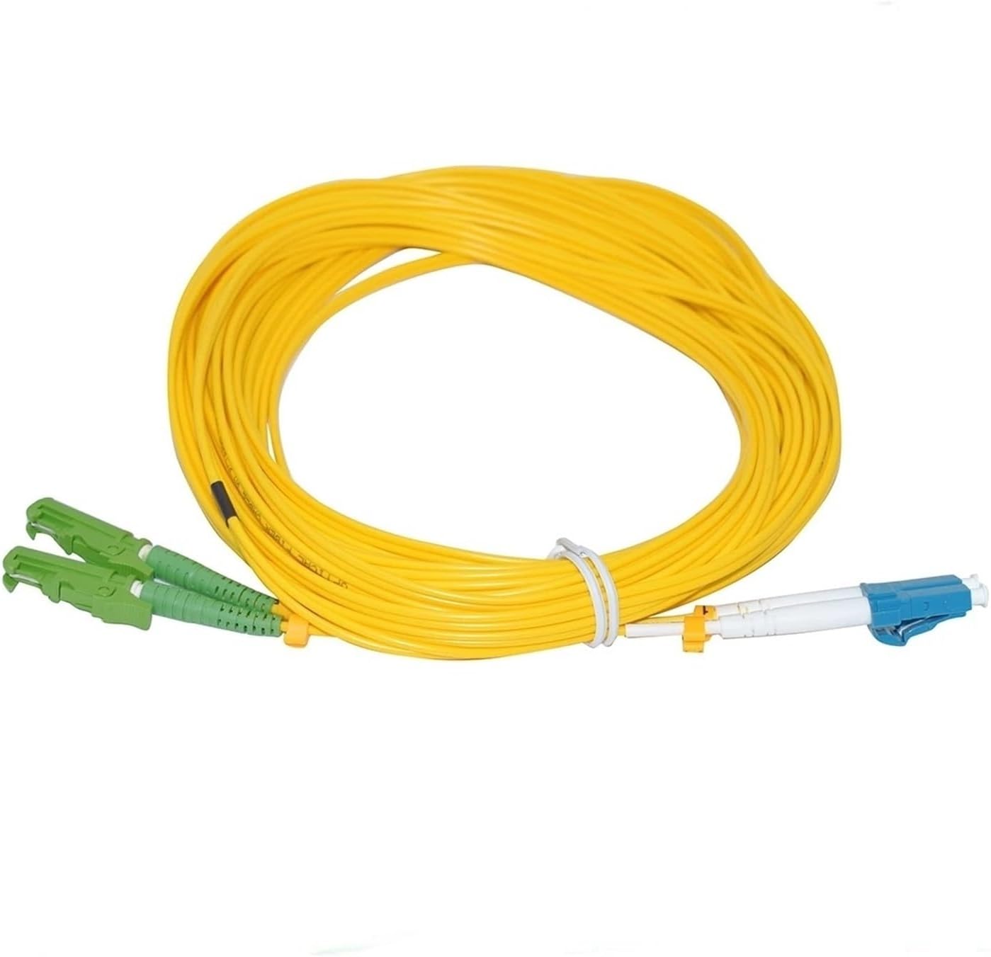 VJSUWI 高性能E2000/A to LC/UPC デュプレックスシングルモードファイバーパッチコード - 1m、3m、5m、7